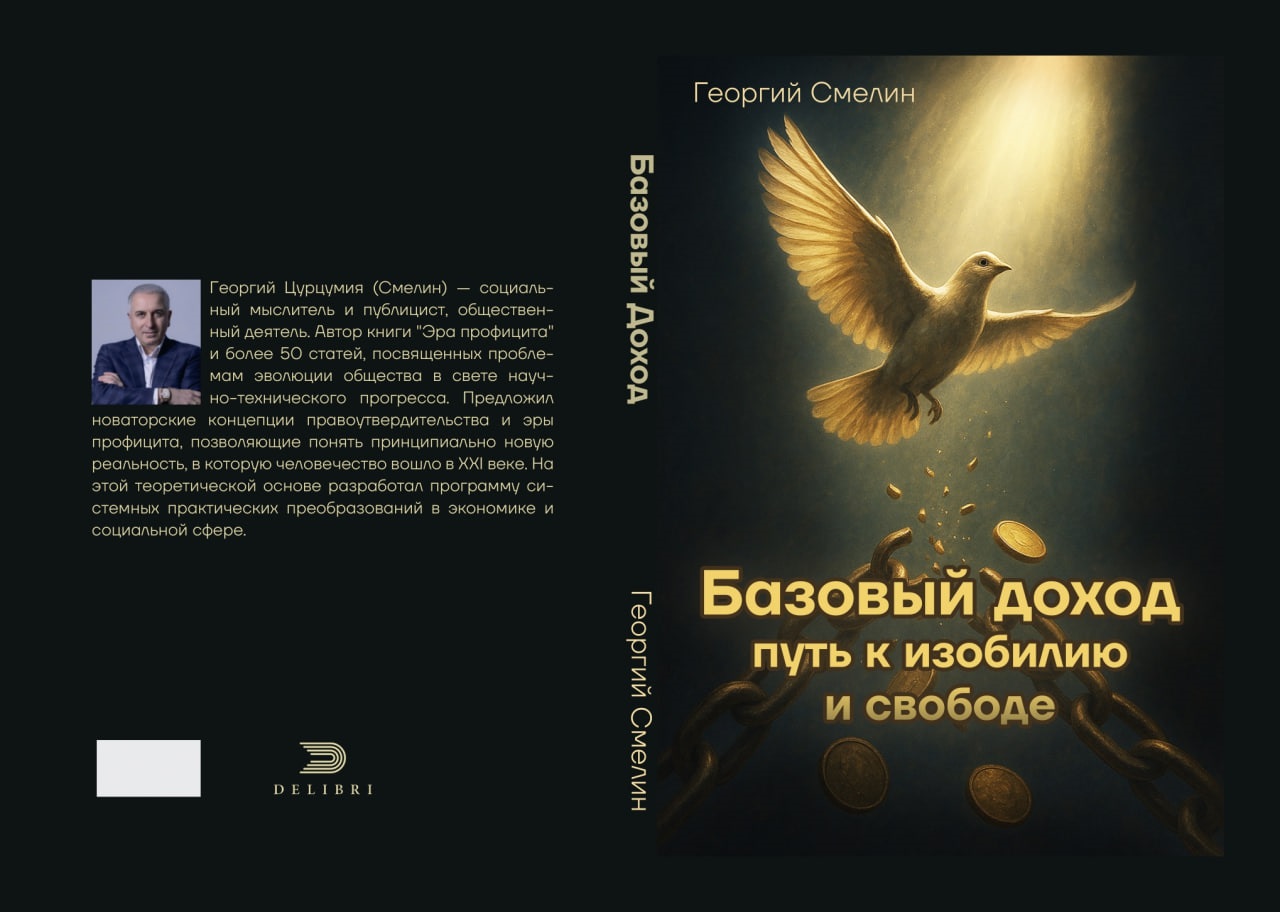 Обложка книги 'Базовый доход: путь к изобилию и свободе'